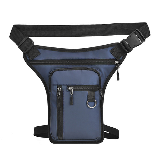 Cross-border new men's waist and leg bag, multi-functional waterproof shoulder crossbody bag, outdoor leisure sports bag wholesale