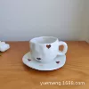 Двухцветные сердечки