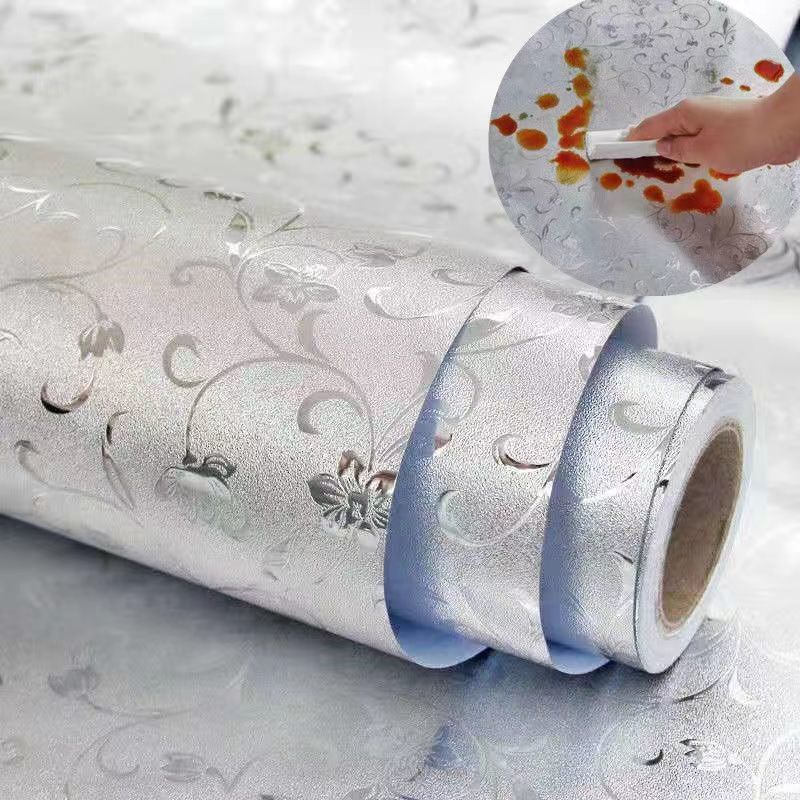 極厚キッチン耐油ステッカー家庭用耐火性、耐高温性、難燃性ストーブカウンタートップ防水性と防湿性自己粘着性と洗える|undefined