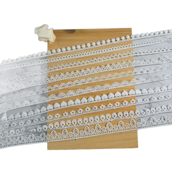 Milk silk water-soluble lace lace accessories hollow embroidery…
