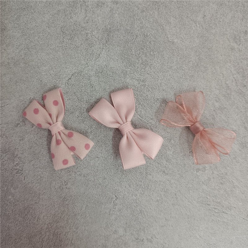 Kid'S Cute Bow Knot Silk Yarn Hair Clip display picture 2