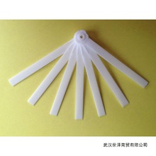 扇柄新料七折扇骨架广告礼品扇手柄表面磨砂型折叠塑料扇骨