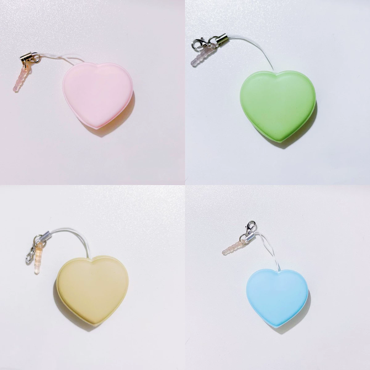 Средство для чистки экранов телефонов Macaron, чистящая салфетка в форме сердца, очиститель для линз очков, очиститель для объективов камер, подвеска-инструмент для чистки.