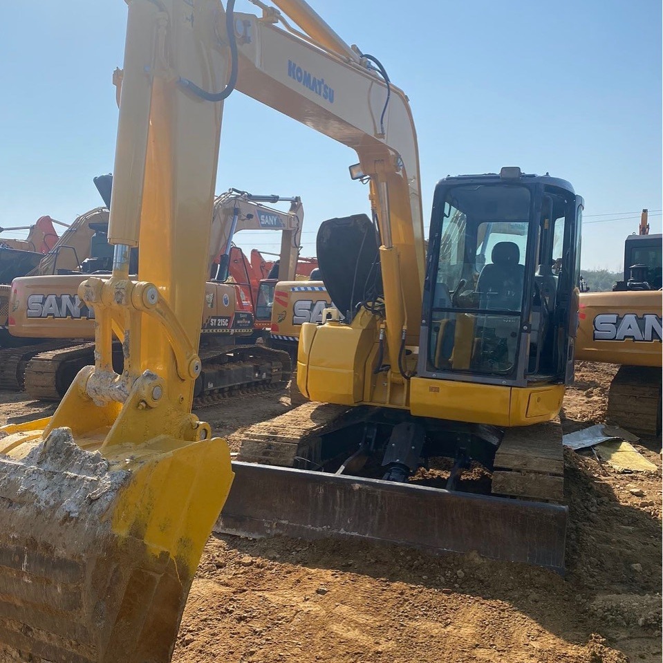 Comercio exterior compra maquinaria de segunda mano importación Komatsu78 excavadora PC56 - 70