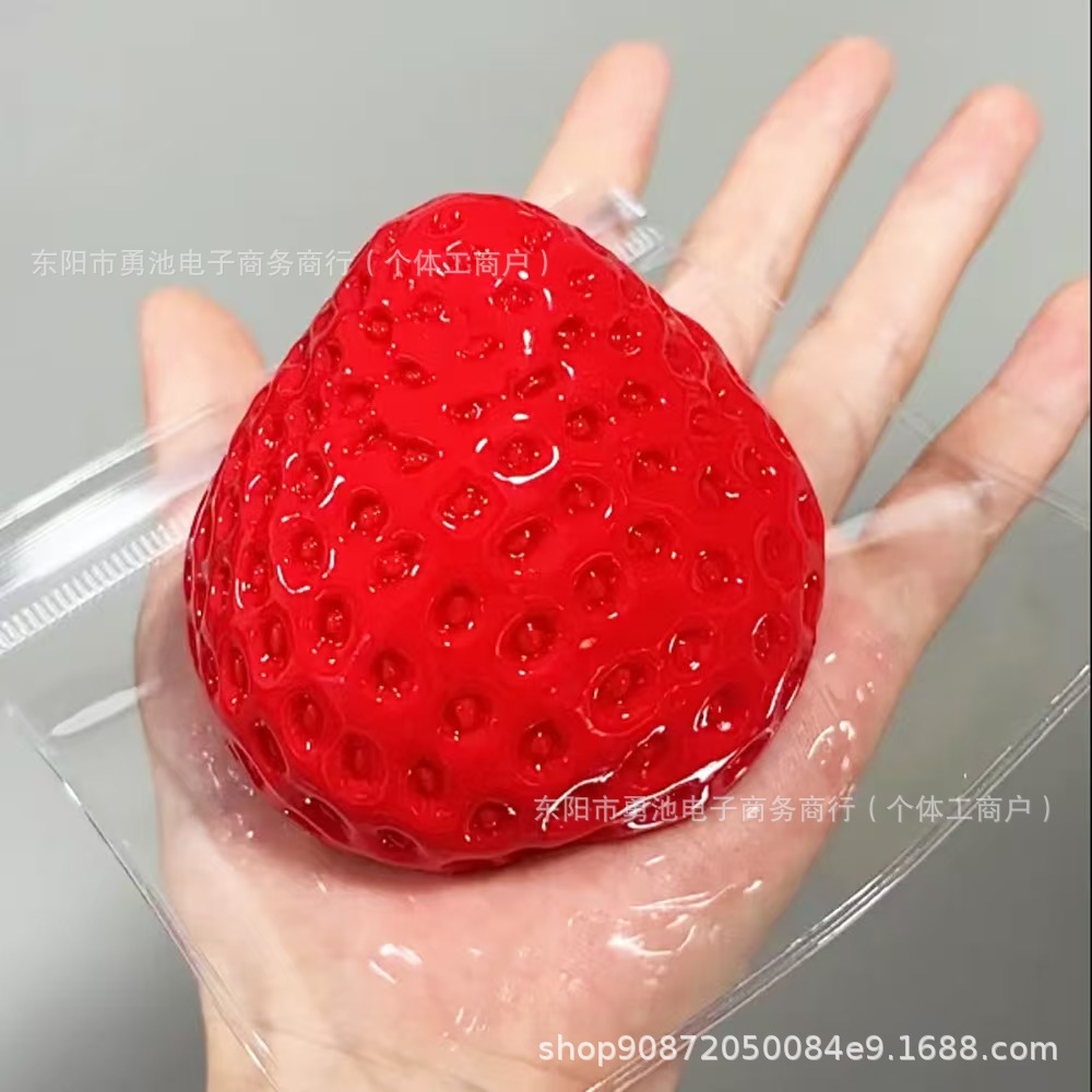 Pequeño libro rojo con harina de simulación de maní pellizco de harina de pellizco de le bola de ventilación de compresión de juguetes extruidos lotes de fábrica