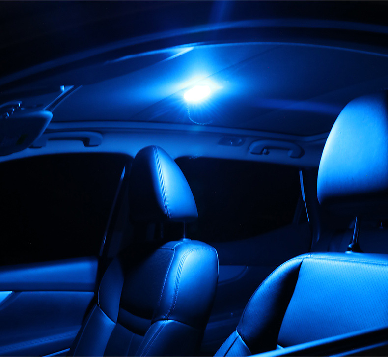 Car atmosphere light car touch light car sole induction light car interior reading light LED decorative light modification