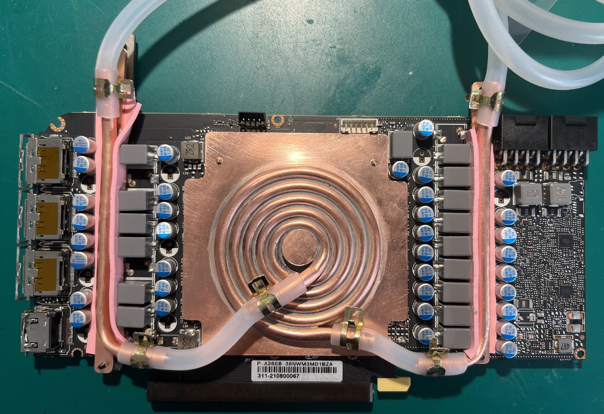 全覆盖AI各种显卡紫水冷头散热器1660s3060708090ti40909700xtx