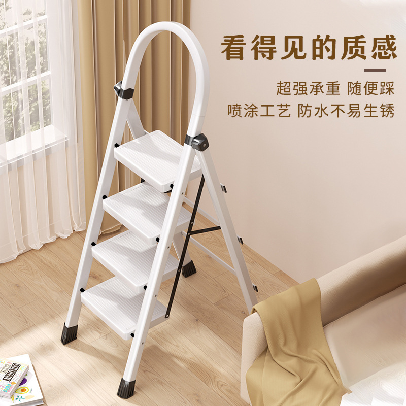 家用梯子折叠室内多功能伸缩加厚人字梯工程便携爬梯楼梯小型步梯|undefined