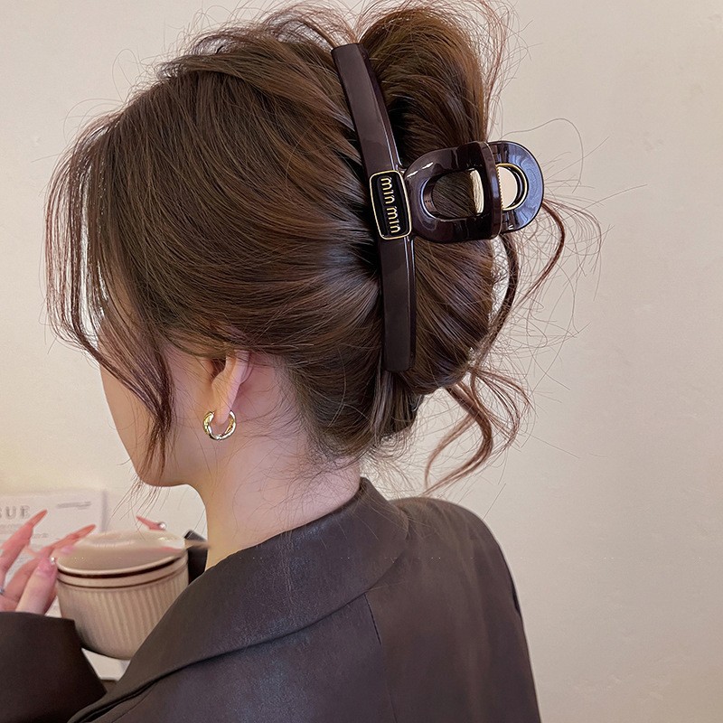 101호 초콜릿 레드 브라운 클립 MM (13cm)