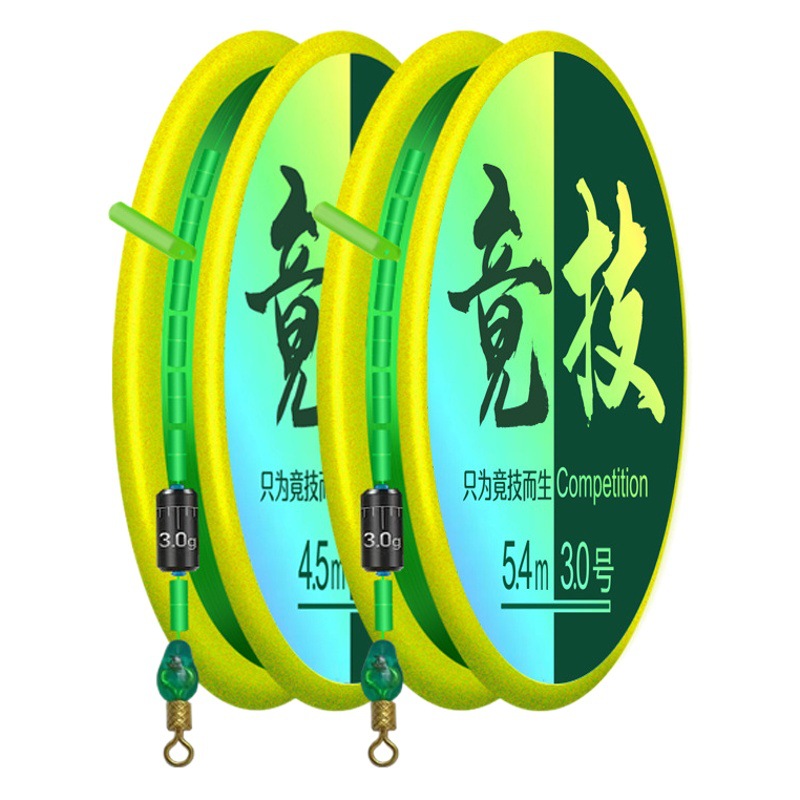 Hongye factory tied the finished main line group unexpectedly convenient line Group hand tied fishing line group Taiwan fishing line group wholesale