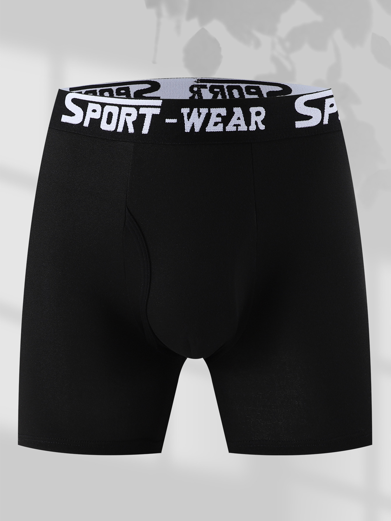 ドロップシッピングファッションソリッドカラーの男性の下着鮮やかなウエストバンド快適なボクサーパンツ速乾性スポーツ通気性ショーツ