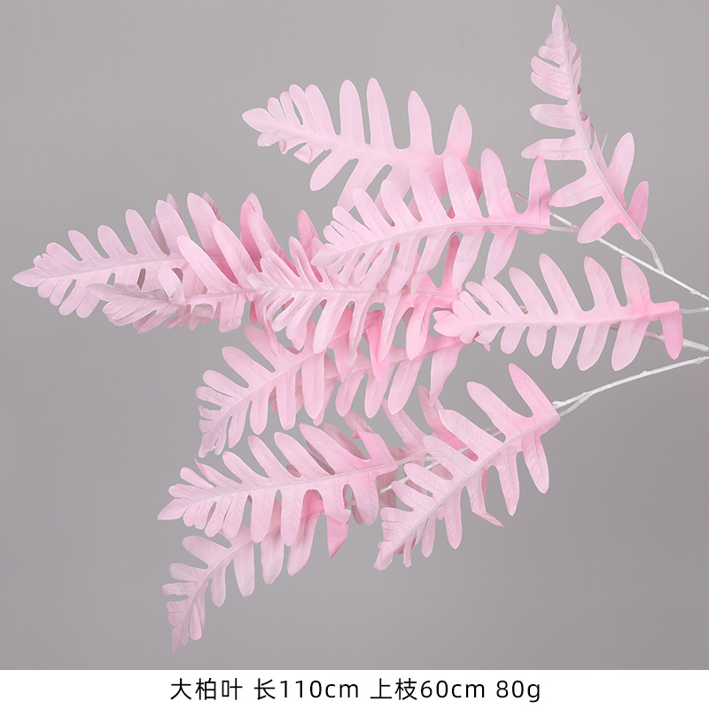 큰 노송 나무 잎-핑크