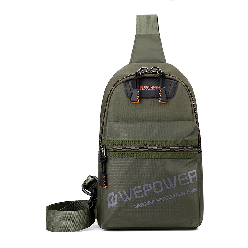 WEPOWER nuevo bolso de hombro de Moda transfronteriza bolso de los hombres multi-Bolsillo ligero de viaje bolsa de mensajero bolsa de pecho casual