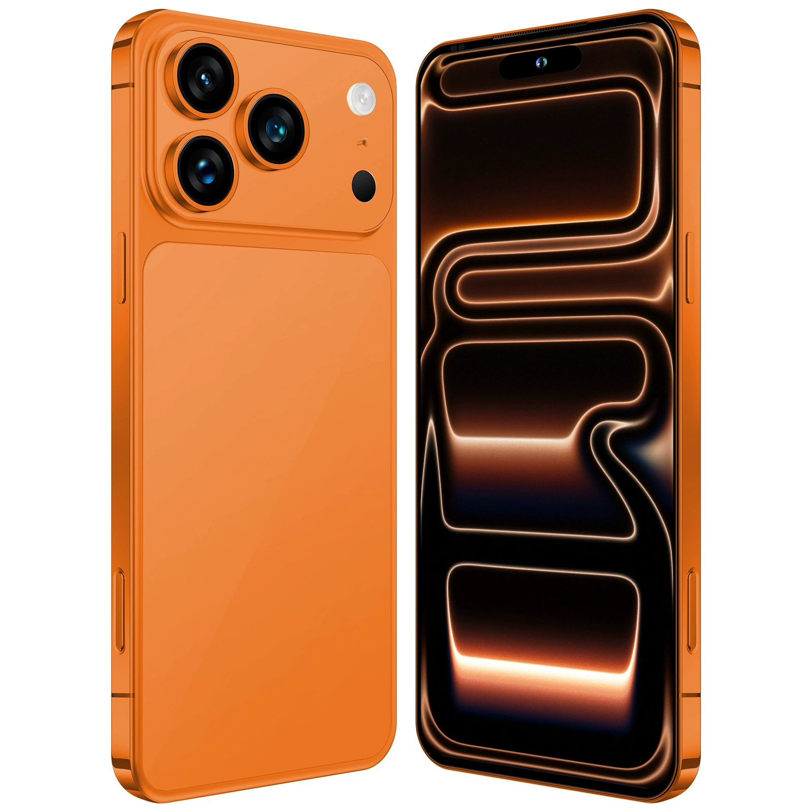 Смартфон i17 Pro Max, Intel Core i17, Android 7.3, 7.3" широкий экран, 16+1T память