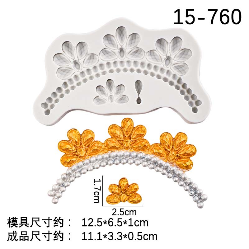 Nueva joya de amor, piedra preciosa, diamante, molde de silicona, accesorios de decoración de epoxi, molde de herramienta de horneado de fondant de chocolate