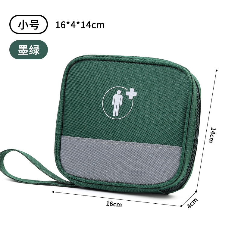 Fuente de la fábrica bolsa de almacenamiento de medicina familia Kit de supervivencia al aire libre botiquín de primeros auxilios bolsa de medicina Portátil Bolsa médica portátil de viaje