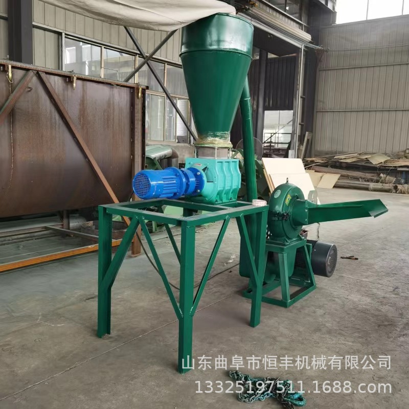 170型汽油机带动齿盘粉碎机 养殖饲料稻壳豆粕打粉机 玉米磨粉机