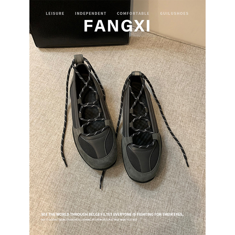 Edición de cuero de vaca ~ nuevo ballet zapatos deportivos de mujer correa casual zapatos de mujer Mary Jane zapatos planos zapatos