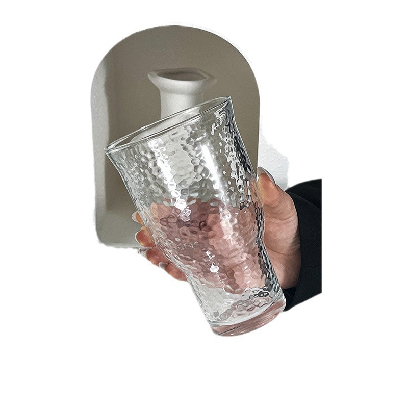 Taza de té de frutas retro de gran capacidad, taza de café americana, taza de cerveza, taza de martillo de nicho, taza de jugo, taza de bebida