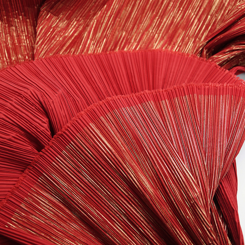 Sanzhai plástico gradiente tela de pliegue estampado estampado texturas de fondo decoración impresión modelado tela DIY hecha a mano