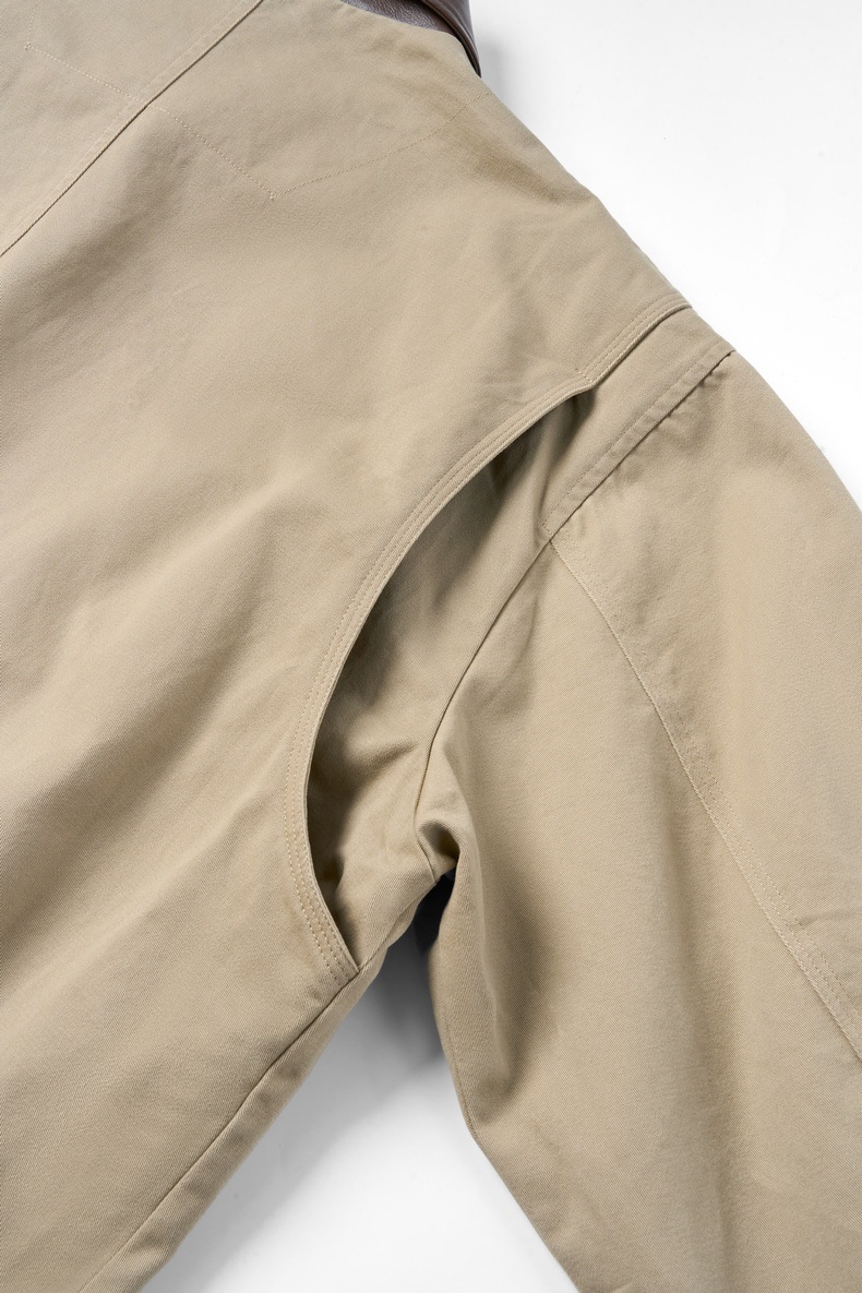 Inflation Vintage Zip-Up Fitted Jacket
