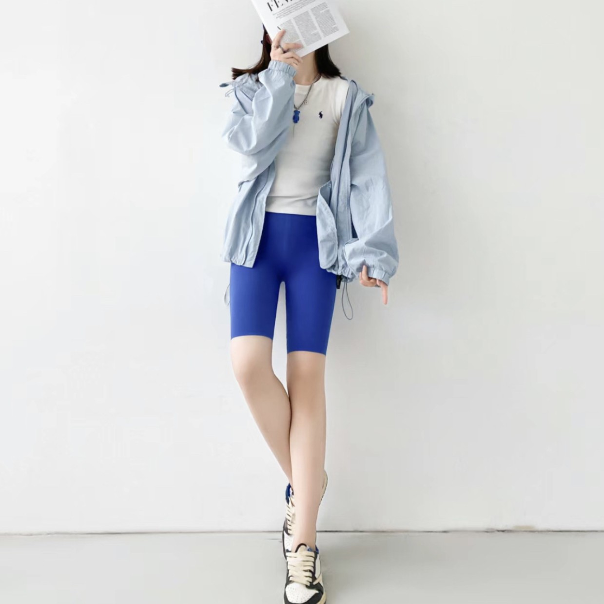 Double-sided overall for gym