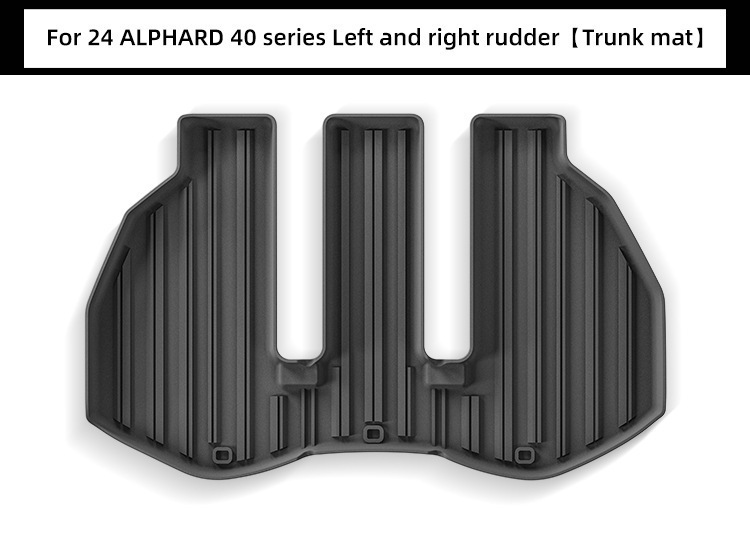 Suitable for 24 Alfa Alphard 40 Series Car Floor Mats Waterproof Tpe Floor Mats Trunk Mats Cross-Border
