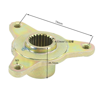 Mount 3-Hole Wheel Core Flange – Motorcycle frame