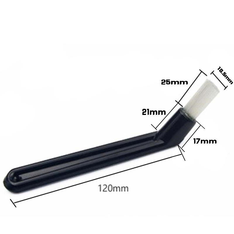 Factory wholesale coffee machine cleaning brush elbow coffee brush short handle brewing head cleaning brush kitchen cleaning utensils