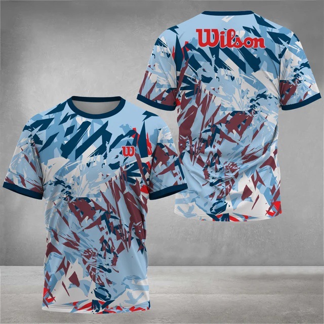 2025 venta caliente moda 3D impresión digital verano hombres deportes deportes suelta transpirable manga corta cuello redondo camiseta