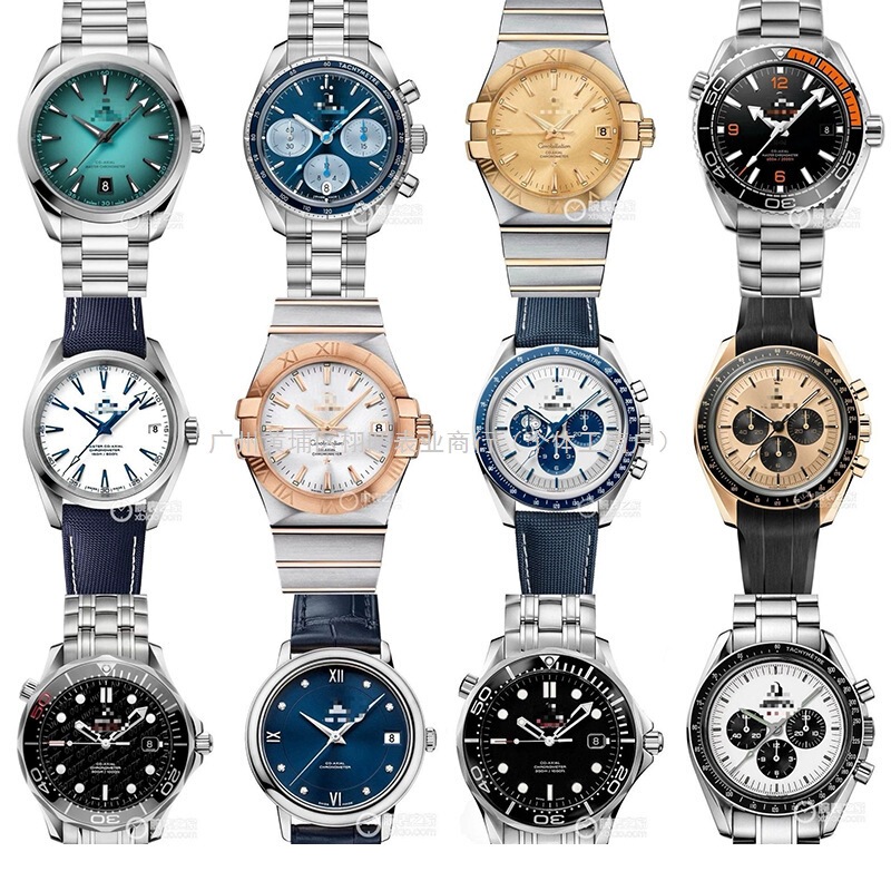 Manufacturer wholesale of fully automatic mechanical watches, men's wristwatches, De Ville series, Constellation, Seamaster, Speedmaster, quartz women's watches