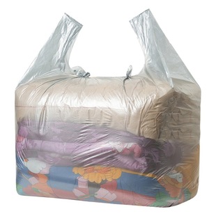 Moving packing bag quilt clothes storage bag thickened extra large portable vest bag oversized plastic bag