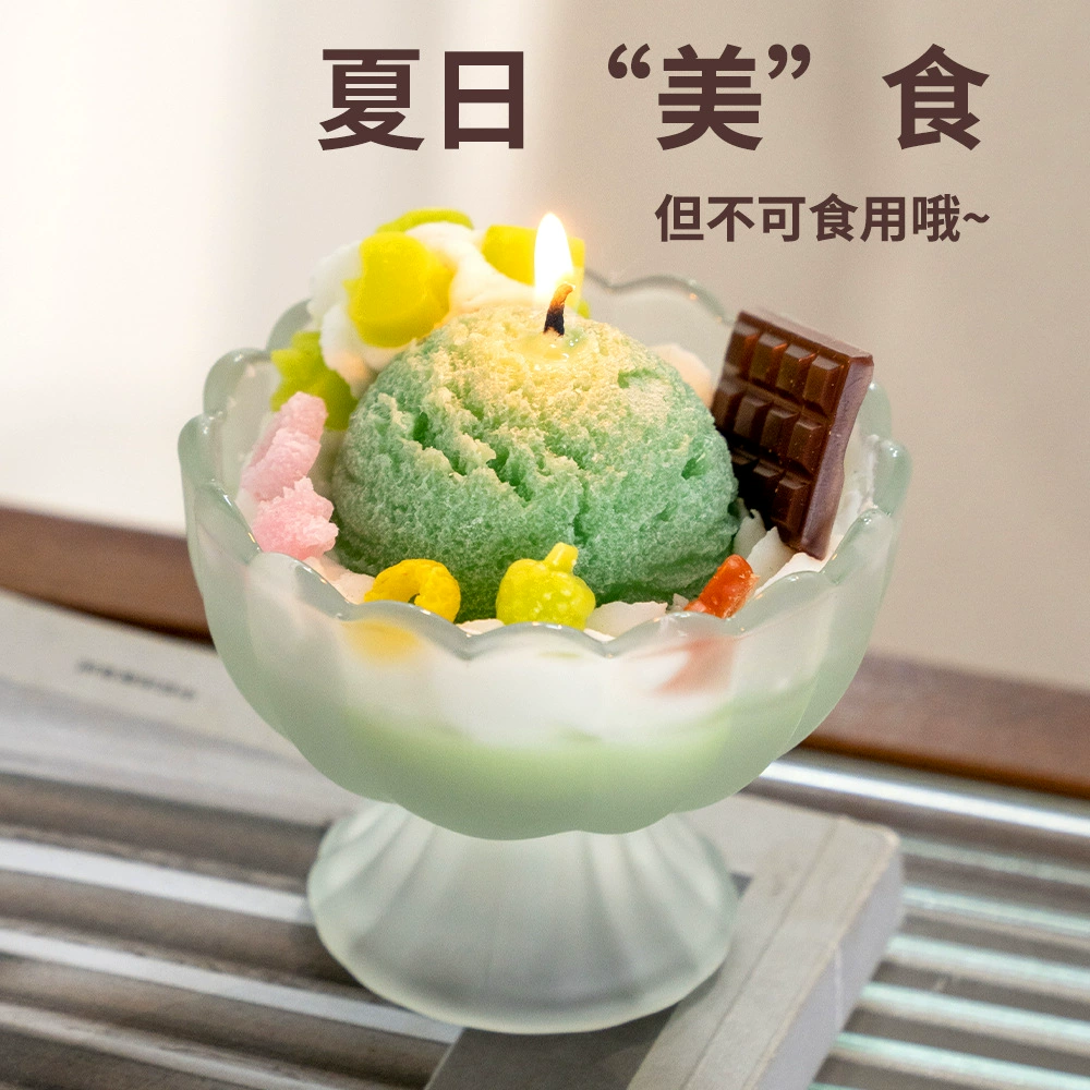 Creative tea cup for ice cream, aromatherapy, candle, Birthday gift