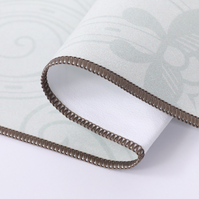 Microfibra doble cara impresión de lana toalla de yoga plegable portátil viaje manta especial toalla impresión diseño suave