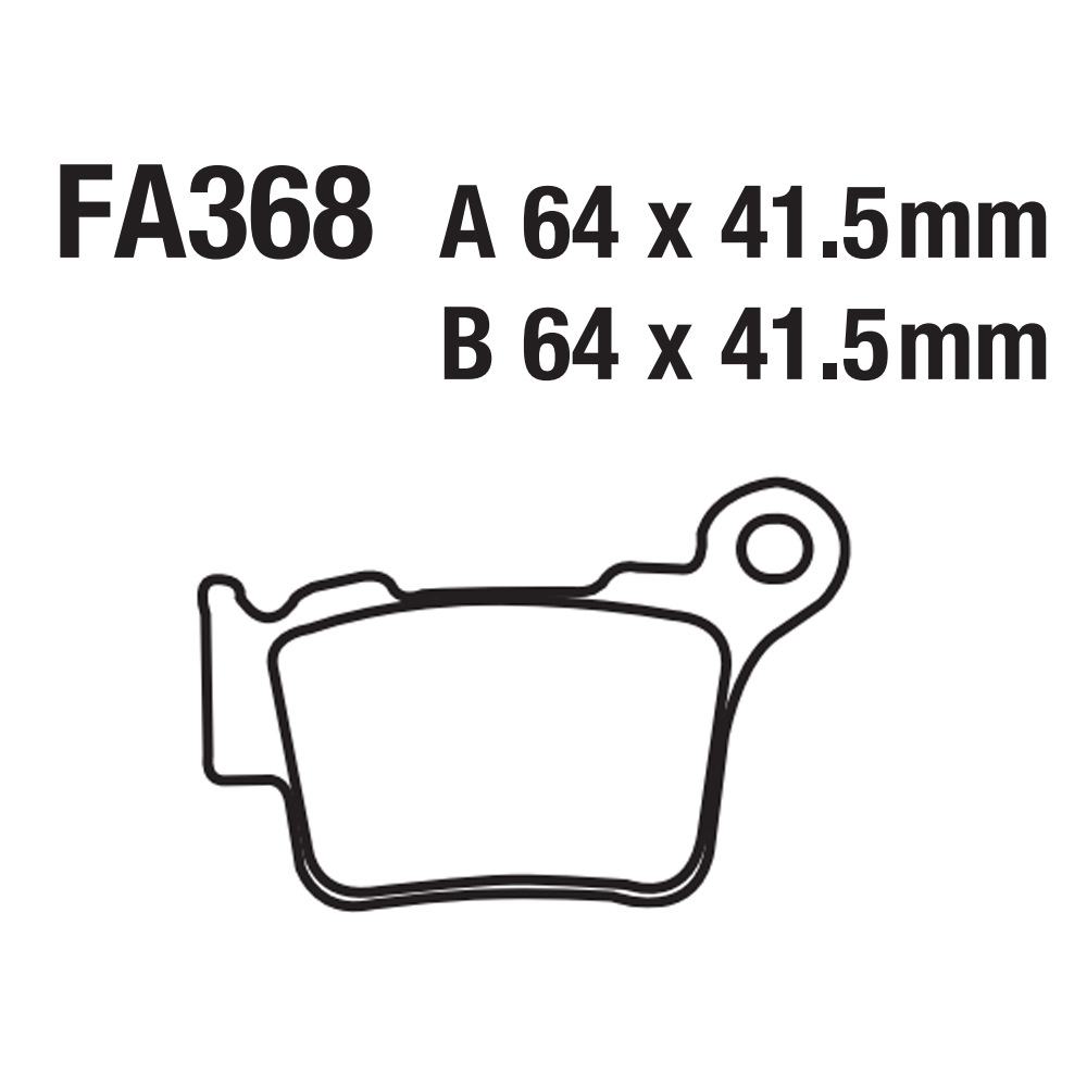 Cuerpo de goma para motocicletas FA368 KTM SX XC XCW SXF EXC250 300 125 150