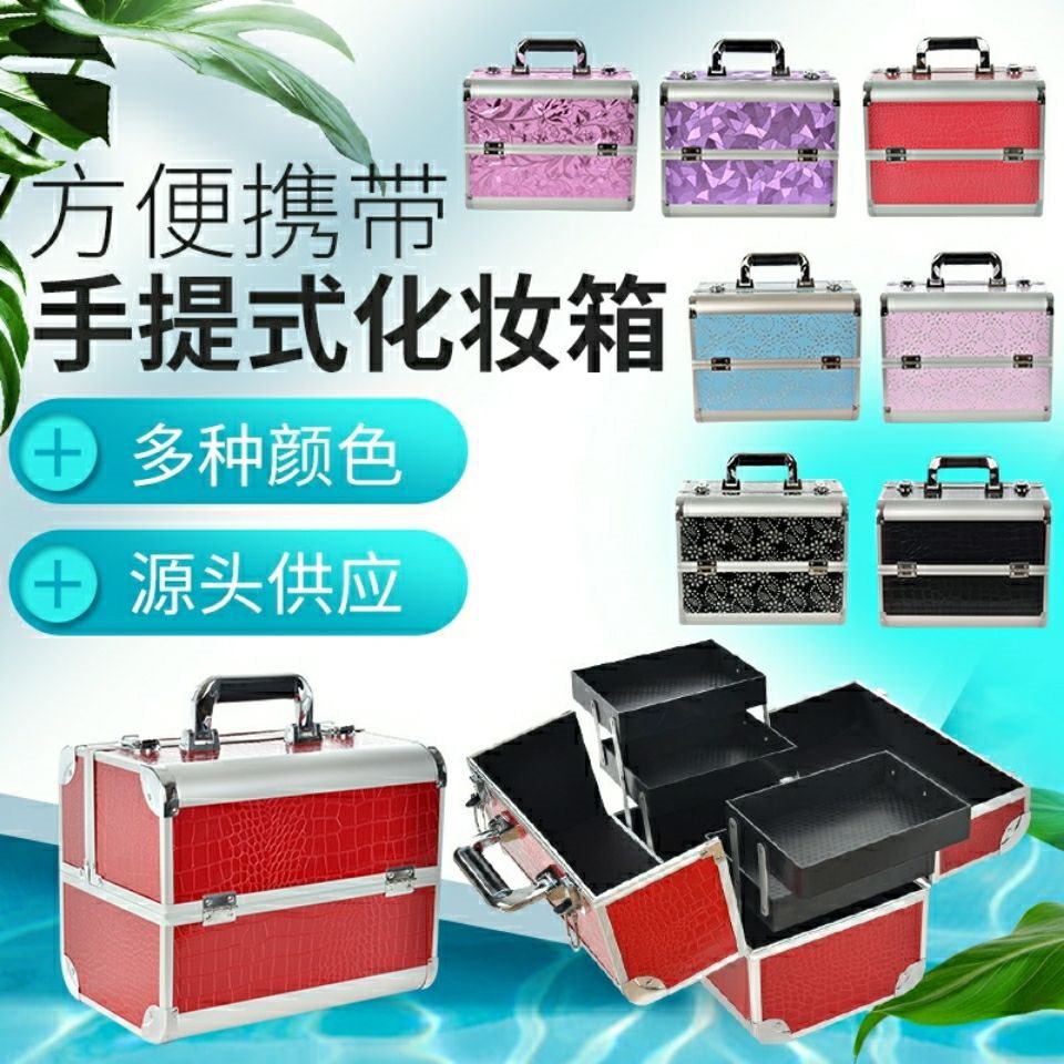 Wenxin nail art tattoo tool makeup box carry professional…