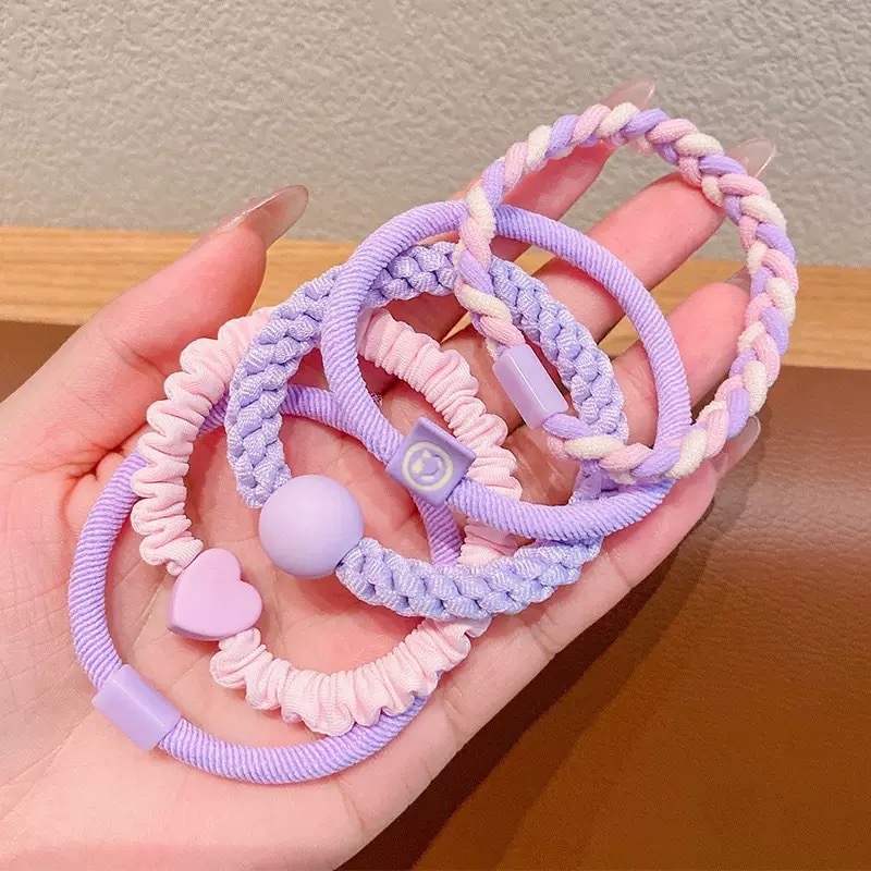 子供用クロミ小腸ヘアバンド女の子ボールヘアバンドプリンセスヘッドバンド少女高弾性ヘアバンドセット|undefined