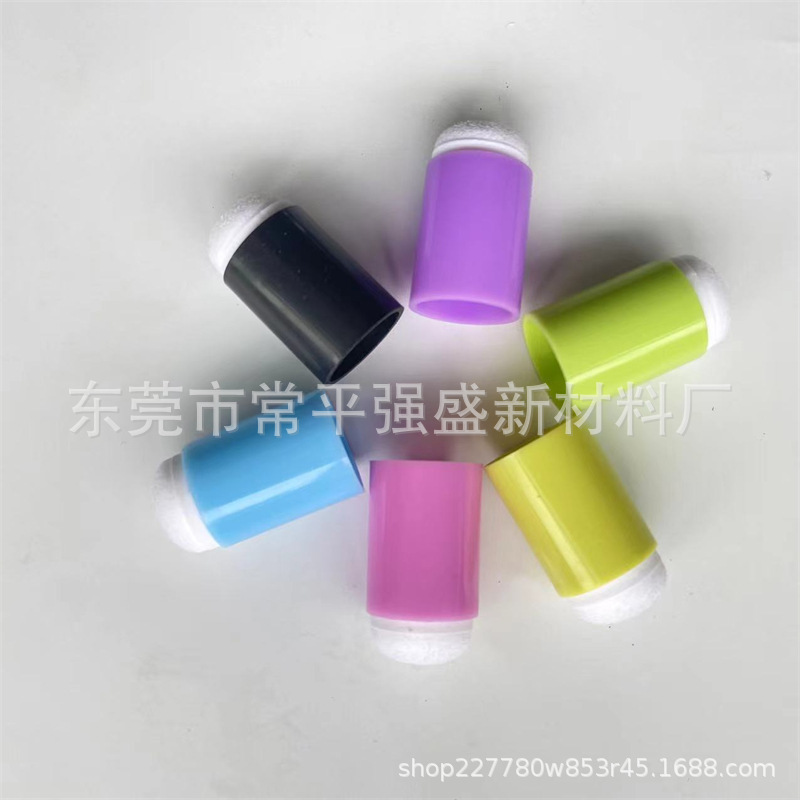 厂家直销儿童涂鸦手指海绵 画画手指套海绵幼儿园diy海绵工具批发