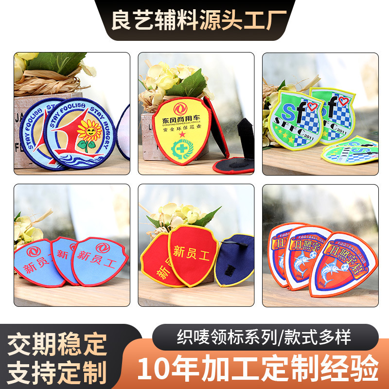 Embroidered Badges, Armbands, School Emblems, Computer Embroidered Patches, Kindergarten Badges, Team Logos, Cartoon Padded Patches