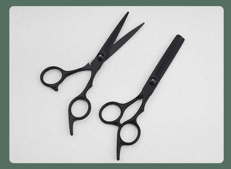 Edelstahl-Set, speziell für Friseure entwickelt, für dünnes, glattes Haar im Haushalt, für präzises Friseurhandwerk_voghion.com