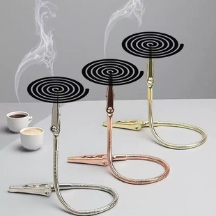 Direct Selling Desktop Label Clip Bendable Double-Ended Hose Clip Creative Photo Clip Restaurant Price Tag Clip Ready Stock