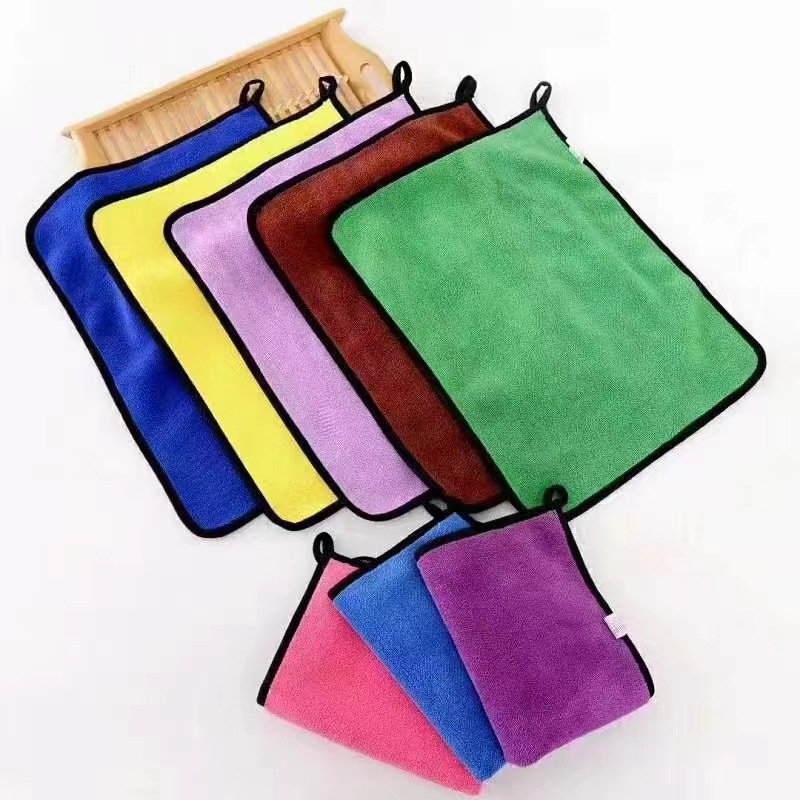 two-color double-sided hygienic towel