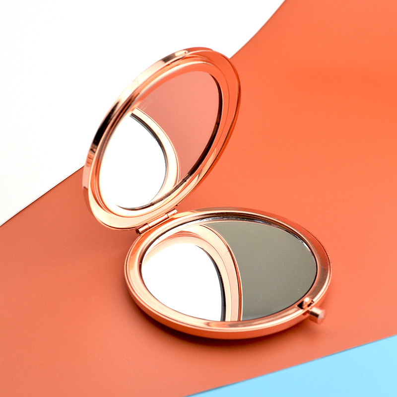 75g Weight Mirror Makeup Tools Types 1 Piece Quantity Metal Material Solid Color Pattern Casual, Elegant, Lady Style Casual Elegant Lady Solid Color Metal Mirror 1 Piece 无