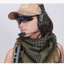 薄款阿拉伯战术方巾 围脖 披巾 军迷头巾防风 围巾A款