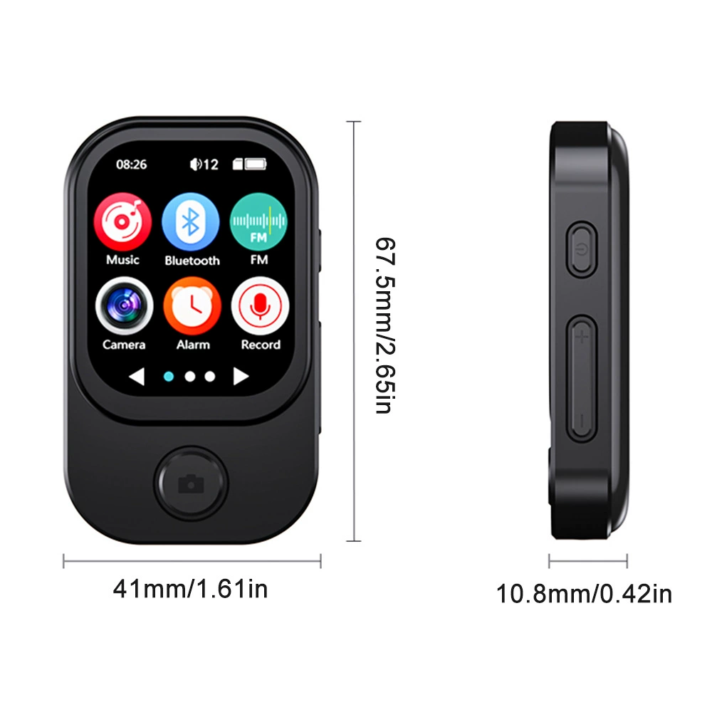 Портативный плеер для фотосессий, MP3/MP4, Bluetooth