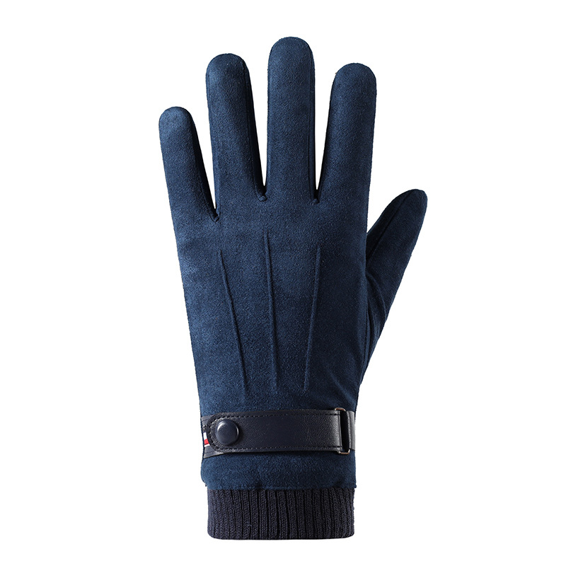 Men's Winter Cycling Gloves Touchscreen Compatible Fleece Lined_voghion.com