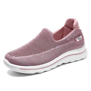 Women's Shoes 2025 Autumn New Style Women's Walking Shoes Breathable Soft Sole Mom Shoes Couple Casual Versatile Women's Shoes