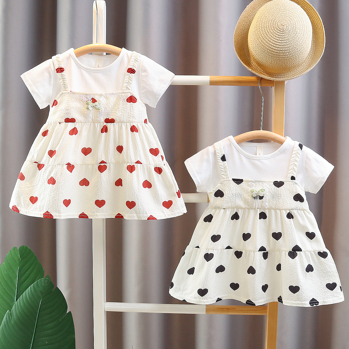 Girls Summer Cartoon Dress 2026 New Children's Cotton Half Sleeve Dress Children's Princess Dress Foreign Trade