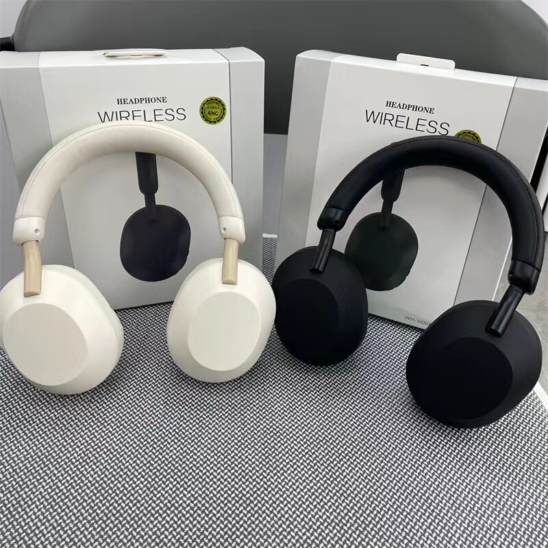 Cross-Border In-Stock Wh-1000Xm5 Anc Noise-Cancelling Over-Ear Bluetooth Headphones, Full-Coverage Wireless High-Quality Headphones