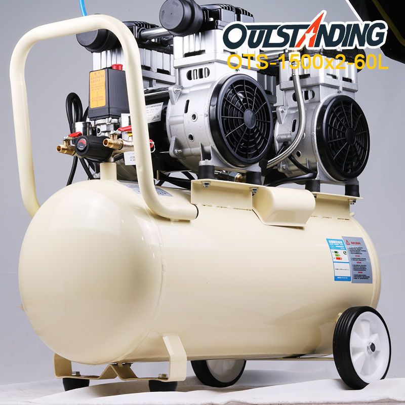 Otus High-Power Oil-Free Silent Air Compressor Woodworking Spray Paint High-Pressure Air Pump Air Compressor 220V